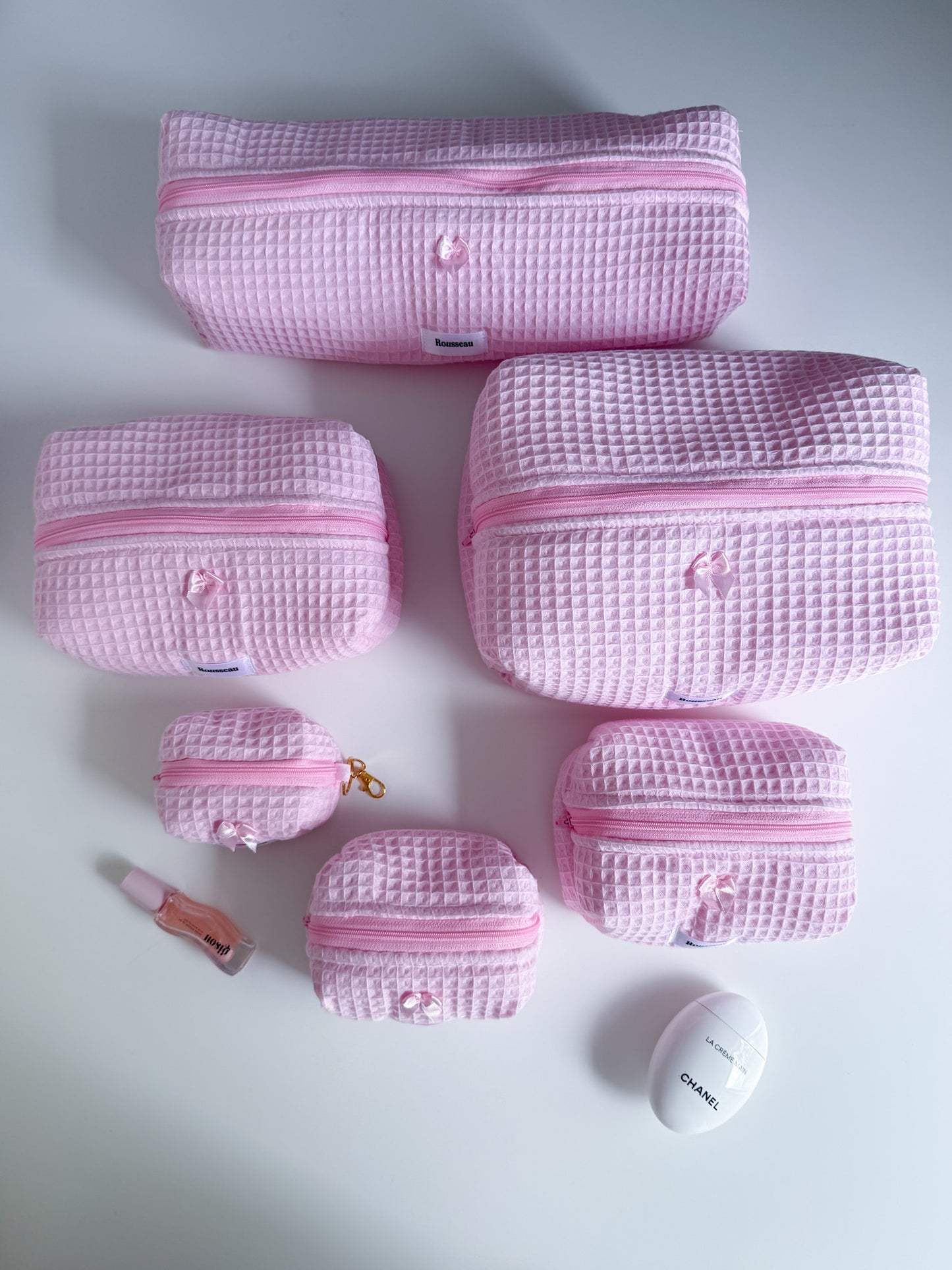 Beauty case Macaron Rose