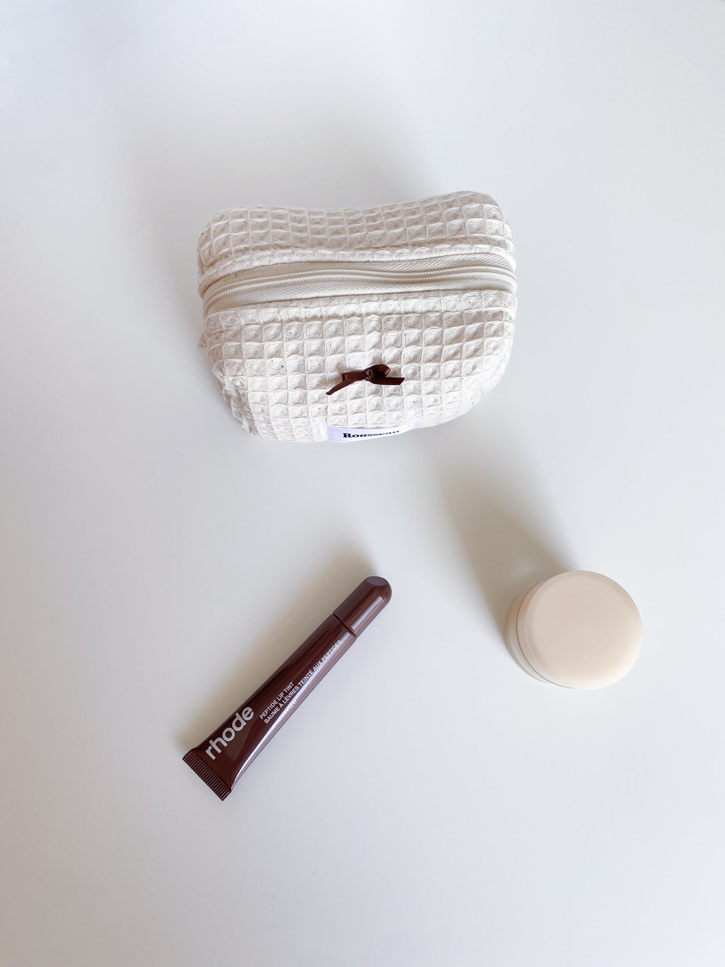 Beauty case Macaron Beige